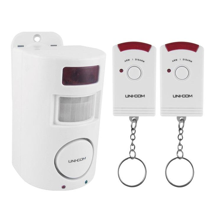 Uni-Com Remote Control PIR Sensor Alarm