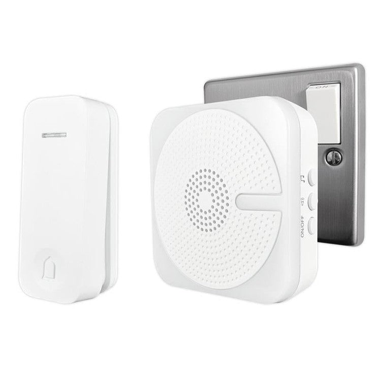 Uni-Com Plug-In Door Chime with Kinetic Bell Push