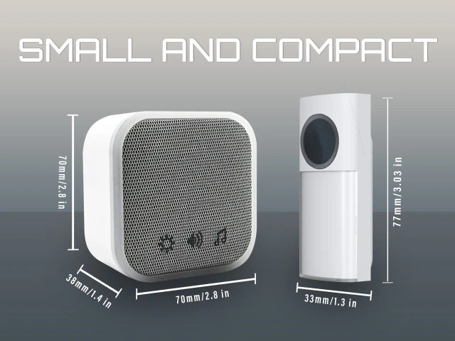 UNI-COM PLUG-IN DOOR CHIME WHITE