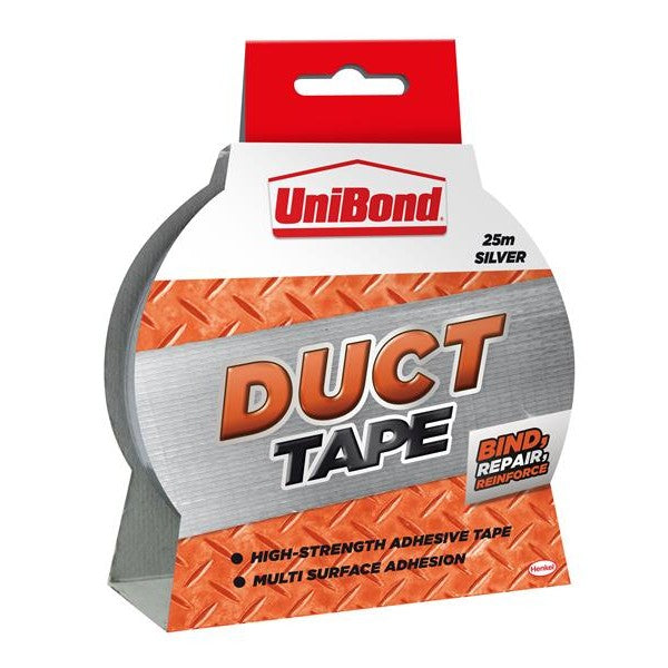 UniBond DIY Duct Tape Silver 50mm x 25m