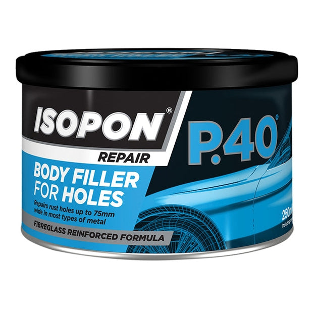 U-POL P.40 Body Filler for Holes Tin 250ml