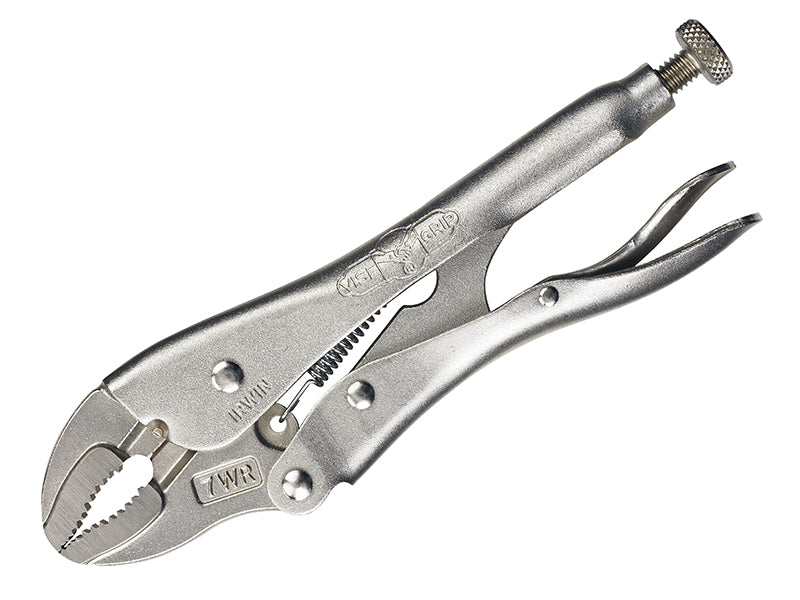 IRWIN® Vise-Grip® 7WRC Curved Jaw Locking Pliers with Wire Cutter 178mm (7in) - Watson Hire