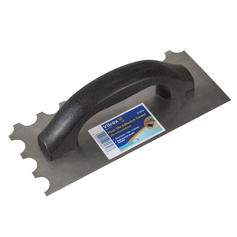 Vitrex Economy Tile Trowel 20mm U Notches