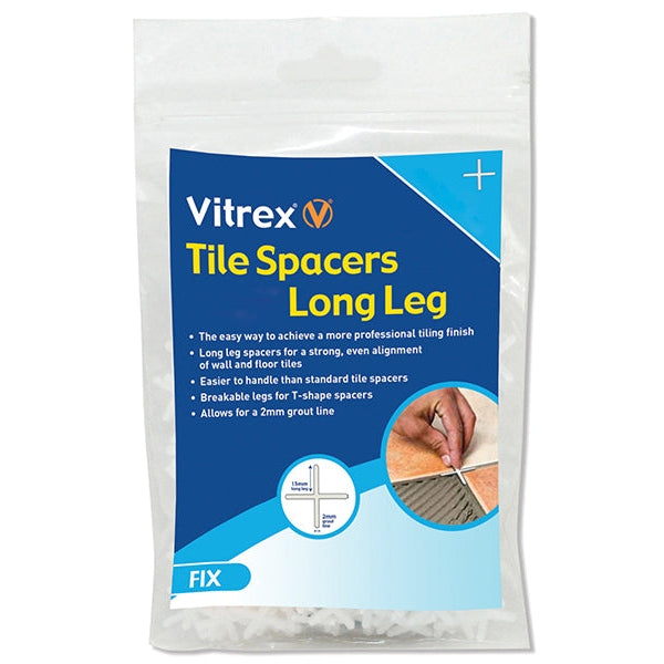 Vitrex Long Leg Spacer 3mm (Pack 1500)