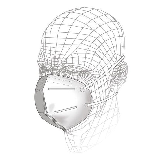 Vitrex Fold Flat Respirator P1 (Single)