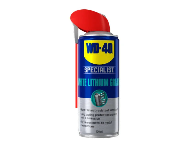 WD40 SPECIALIST WHITE LITHIUM GREASE 400ML