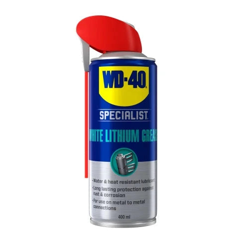 WD40 SPECIALIST WHITE LITHIUM GREASE 400ML