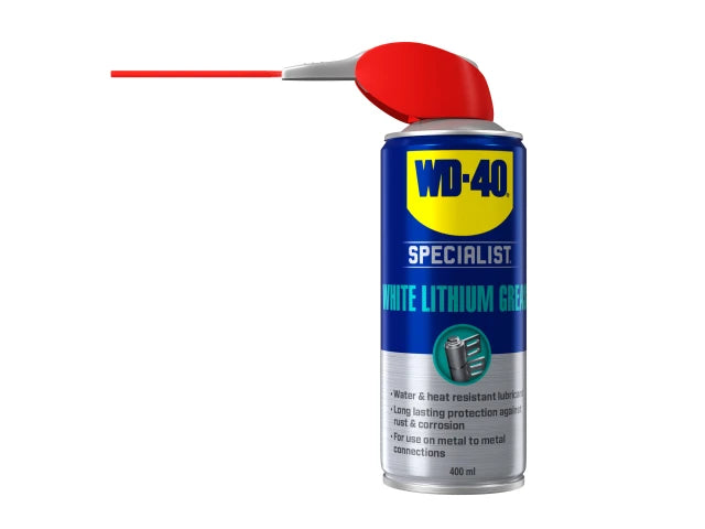 WD40 SPECIALIST WHITE LITHIUM GREASE 400ML