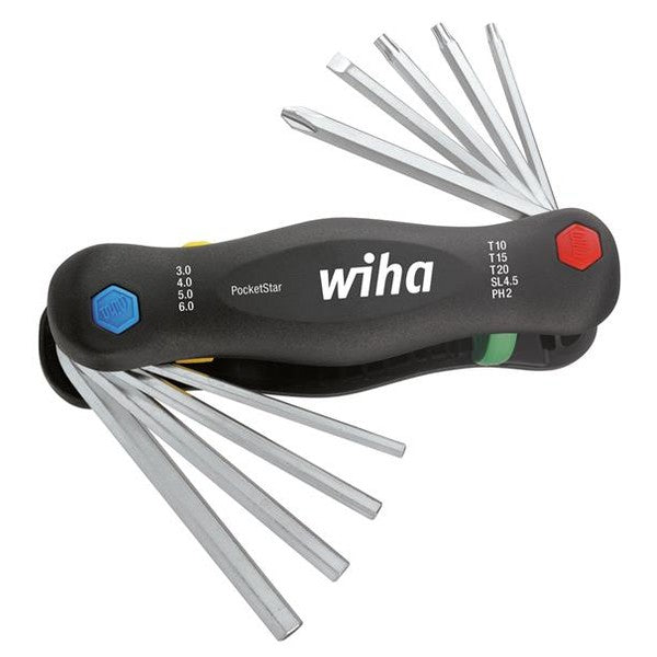 Wiha PocketStar Multi Key Set, 9 Piece