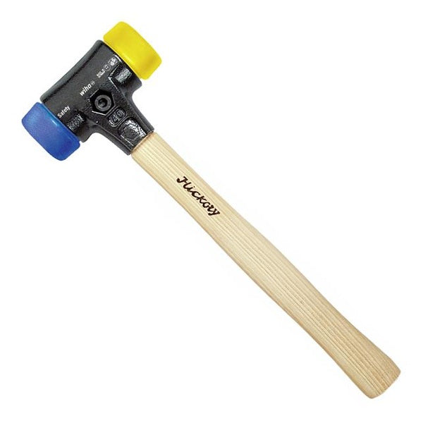 Wiha Soft-Face Safety Hammer Hickory Handle 620g