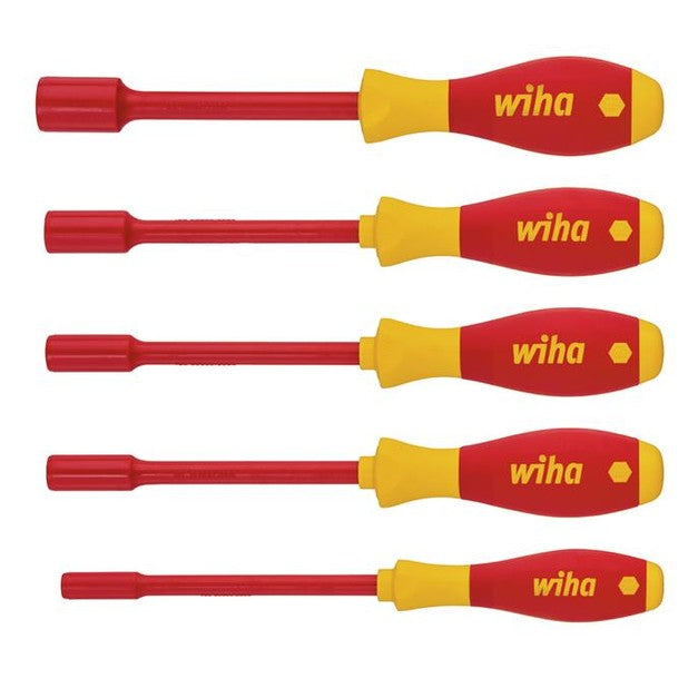 Wiha SoftFinish® electric Hex Nut Driver Set, 6 Piece