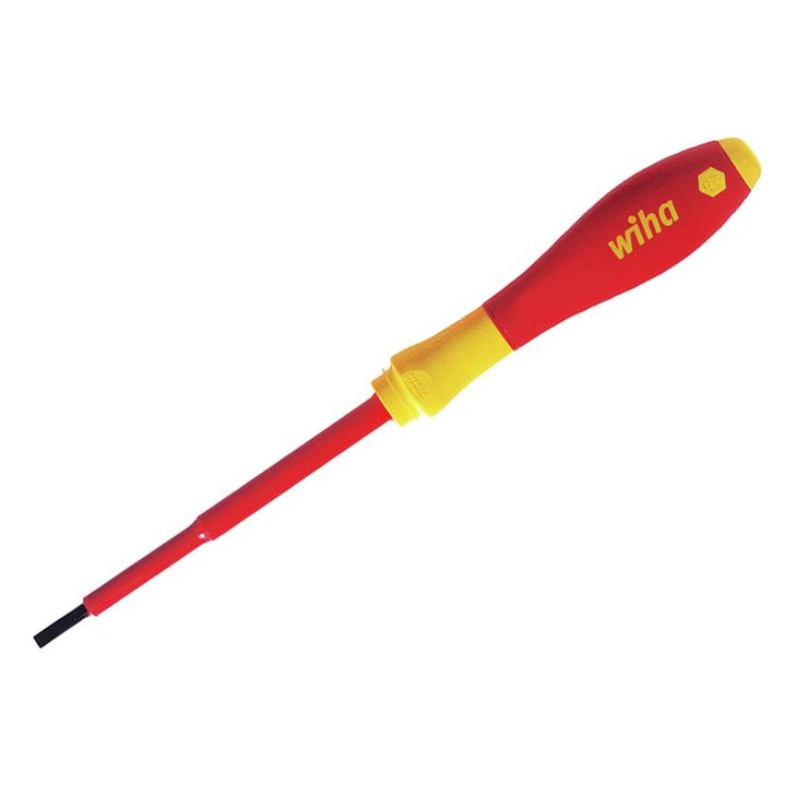 Wiha SoftFinish® electric slimFix Screwdriver Slotted 3.5 x 100mm