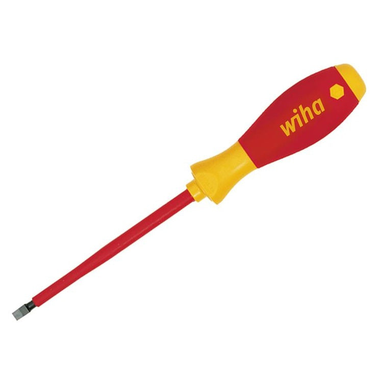 Wiha SoftFinish® electric slimFix Screwdriver Slotted 5.5 x 125mm
