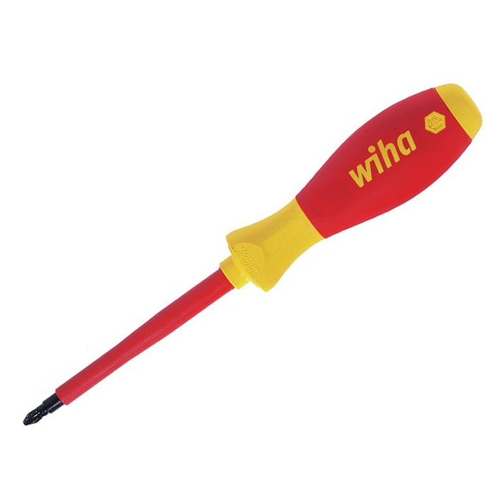 Wiha SoftFinish® electric slimFix Screwdriver Pozidriv PZ2 x 100mm