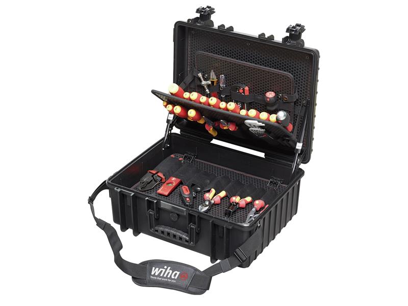 Wiha Competence XL electrician Tool Kit, 82 Piece (inc. Case)