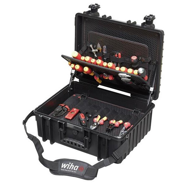 Wiha Competence XL electrician Tool Kit, 82 Piece (inc. Case)