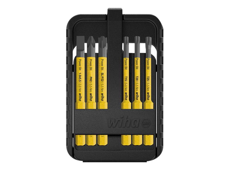 Wiha Power slimBit electric Bit Set, 7 Piece