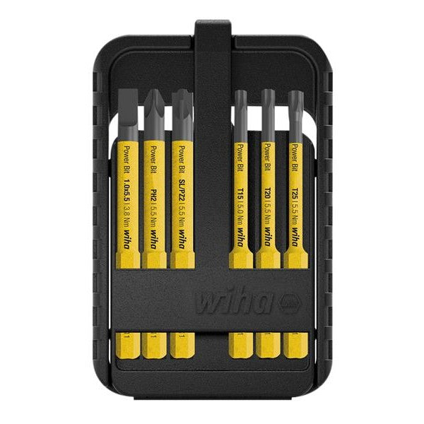 Wiha Power slimBit electric Bit Set, 7 Piece
