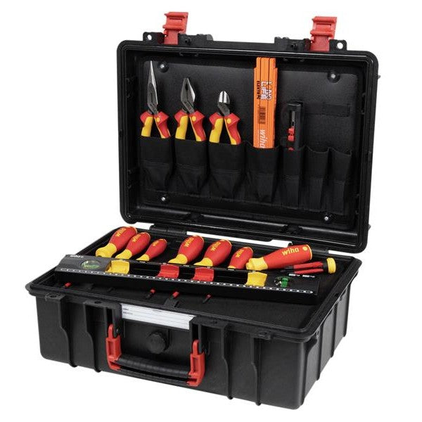 Wiha L electric Basic Tool Set, 18 Piece (inc. Case)