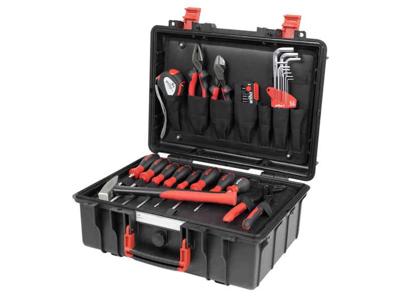 Wiha L Mechanic Basic Tool Set, 38 Piece (inc. Case)