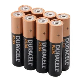 DURACELL AAA BATTERY PACK (8 PACK)