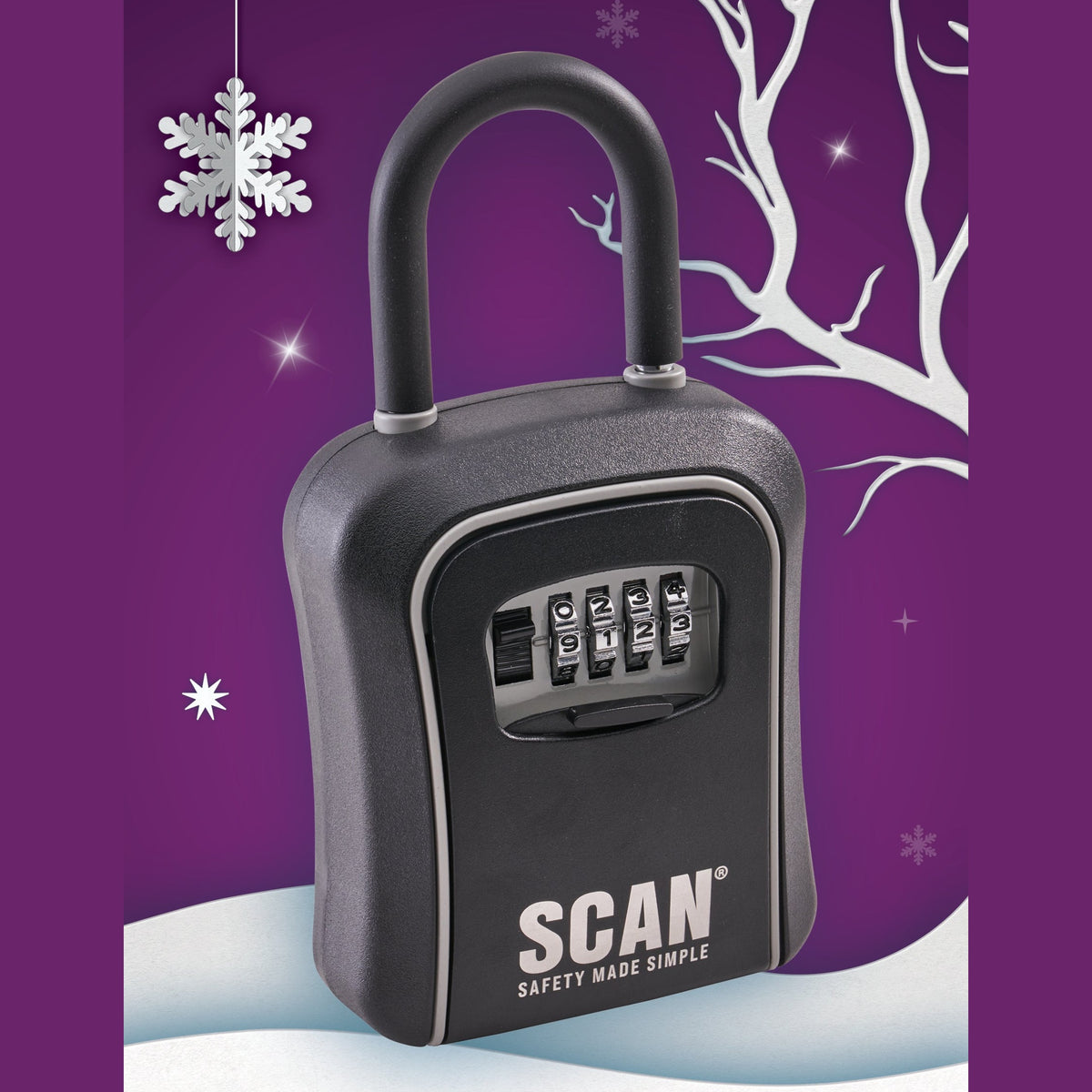 SCAN DUAL PURPOSE KEY SAFE