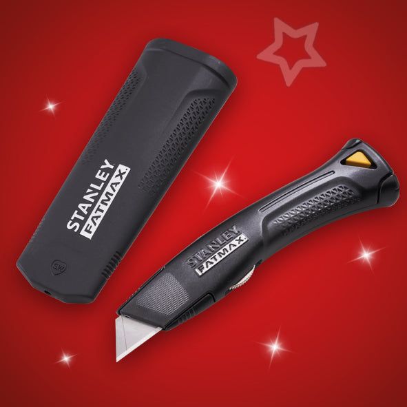 STANLEY FATMAX TRADE KNIFE IN HOLSTER