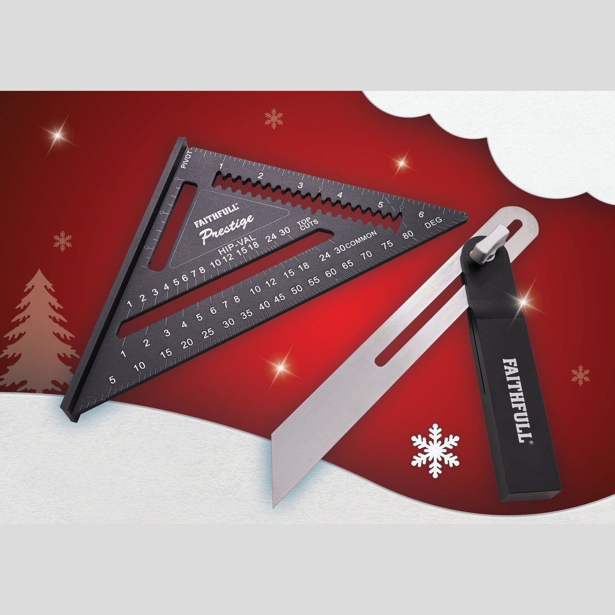 FAITHFULL CNC SLIDING BEVEL & QUICK SQUARE SET