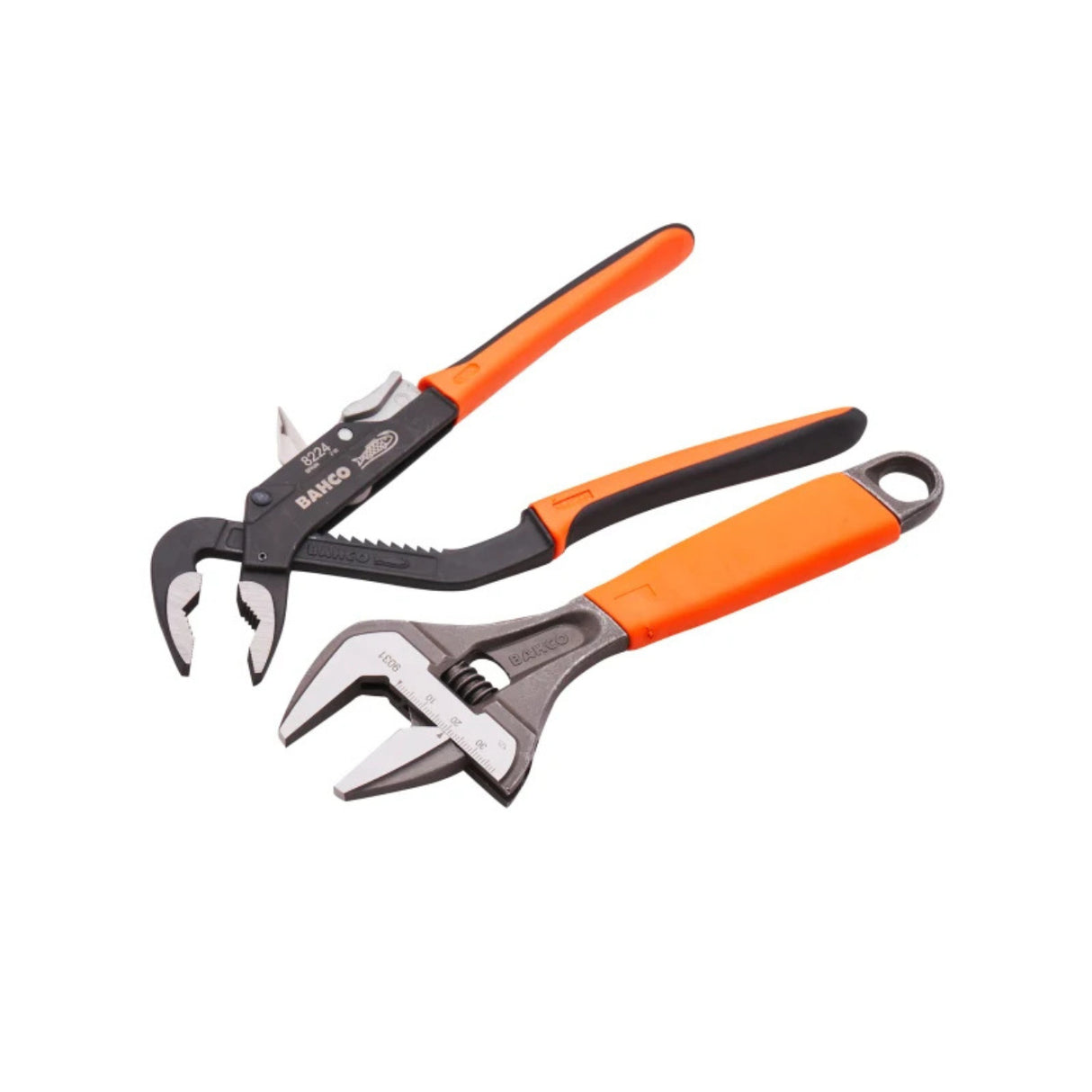 BAHCO 9031 ADJUSTABLE + 8224 W/PUMP IN WALLET