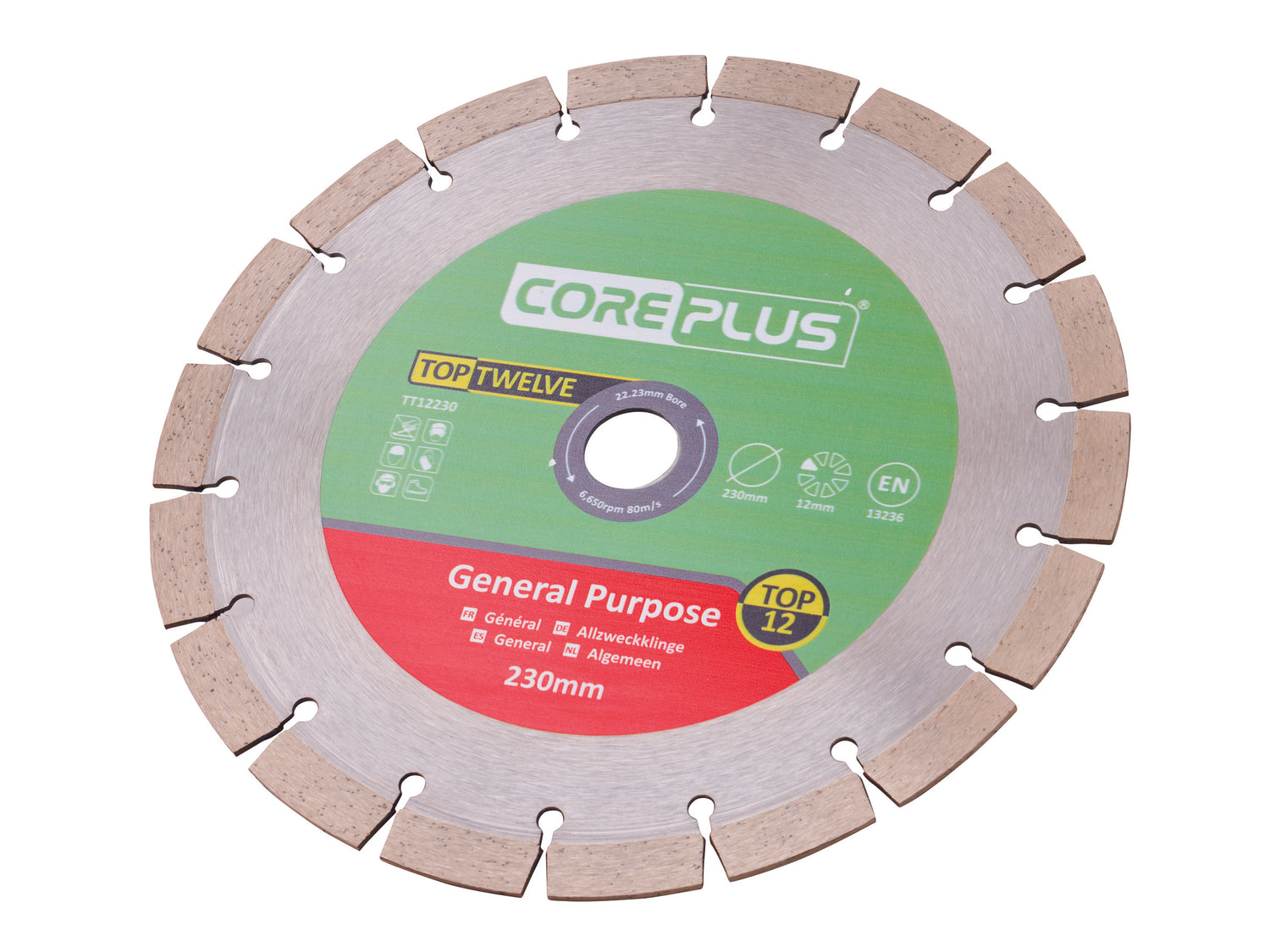COREPLUS DIAMOND BLADE - 230MM TWIN PACK