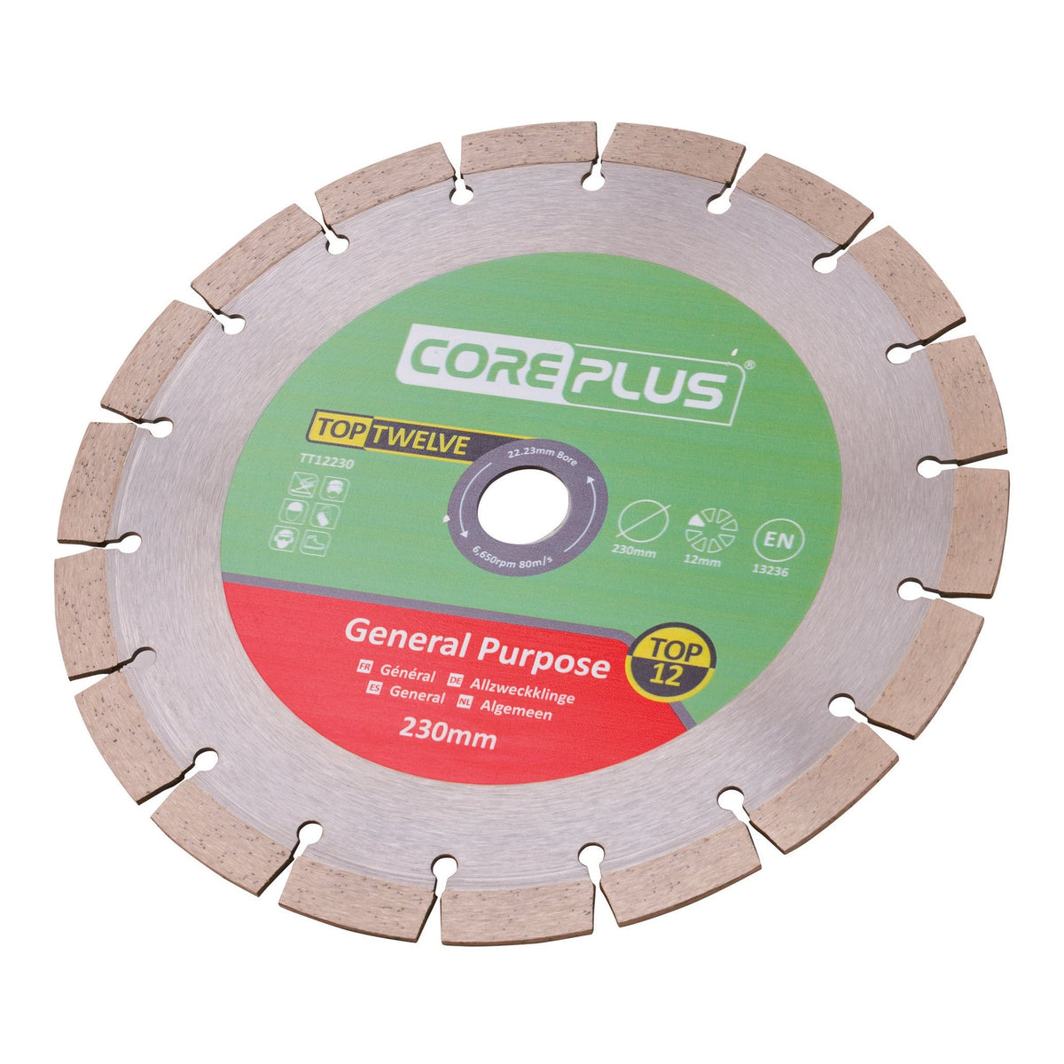 COREPLUS DIAMOND BLADE - 230MM TWIN PACK