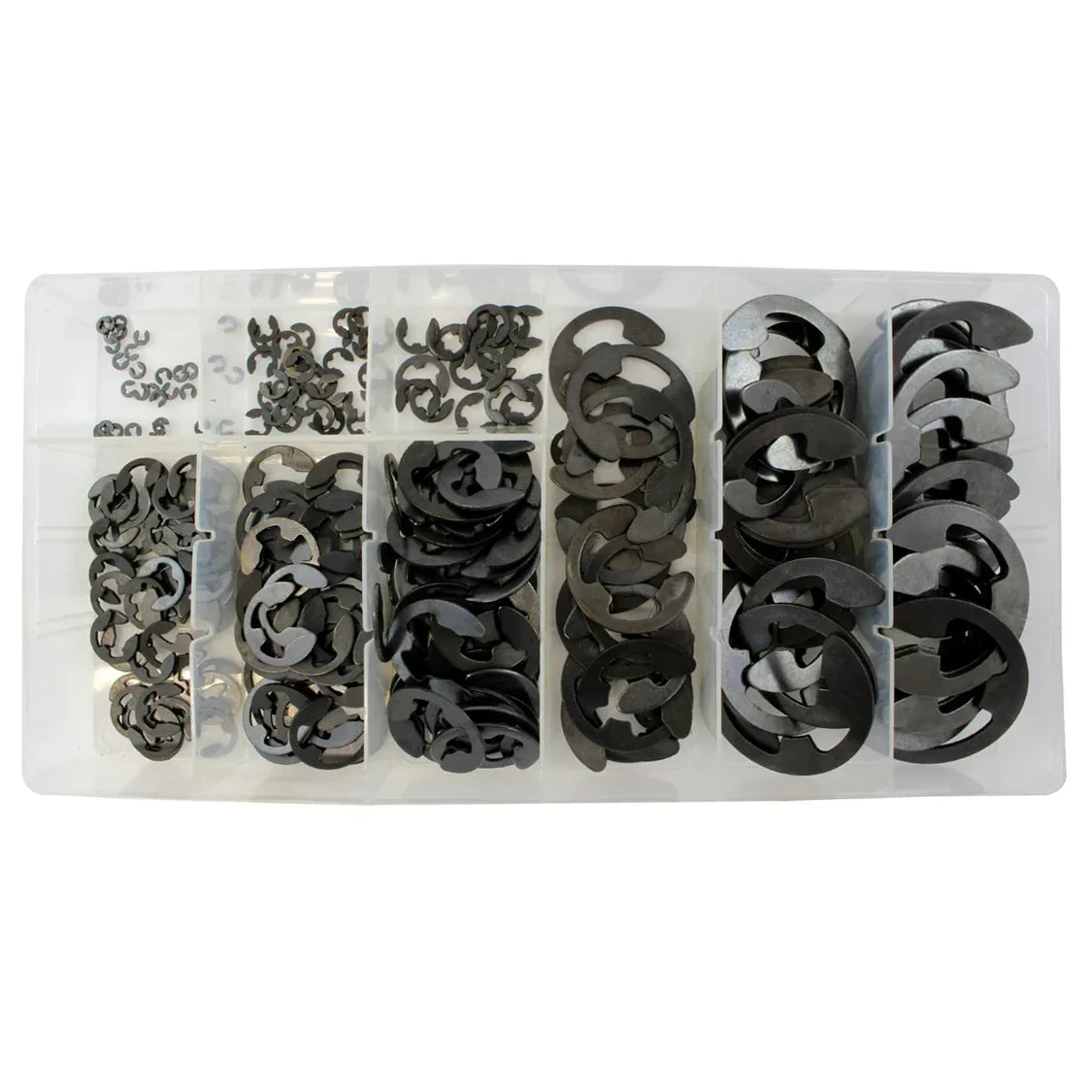 ASSORTED 'E' CLIPS - 300PC