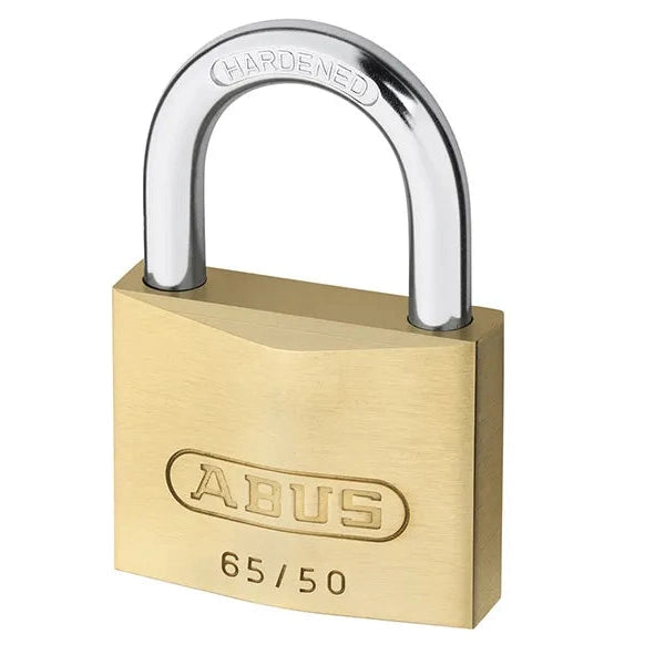 ABUS 65 SERIES BRASS 60MM PADLOCK KD CD - Watson Hire