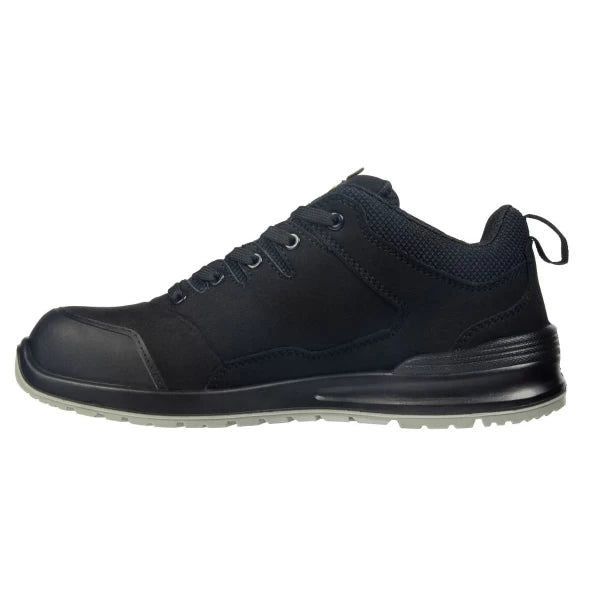 APACHE BRAMPTON ESD SUEDE SAFETY TRAINER BLACK
