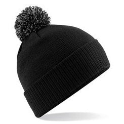 HEATHER GREY/BLACK B450 BEANIE