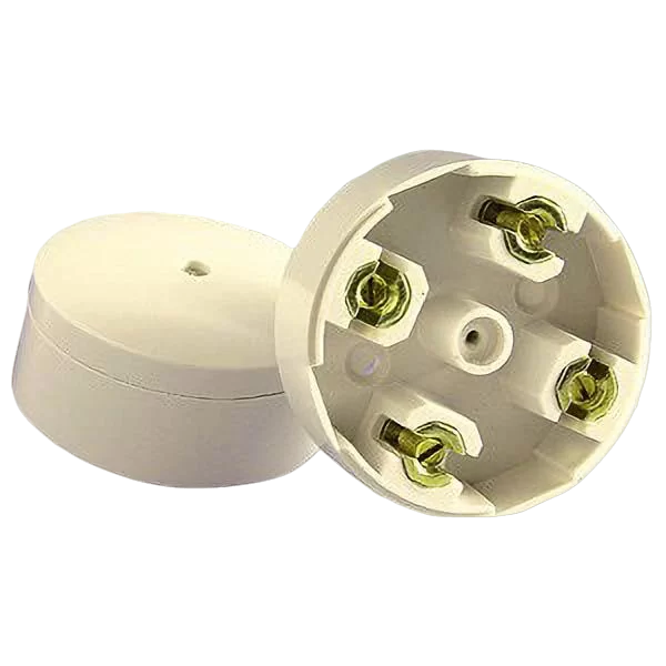 BG Electrical Junction Box 20A 4 Way 57mm White