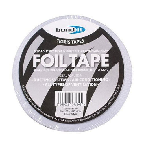 BOIND-IT ALUMINIUM TAPE 75MMX45M - Watson Hire