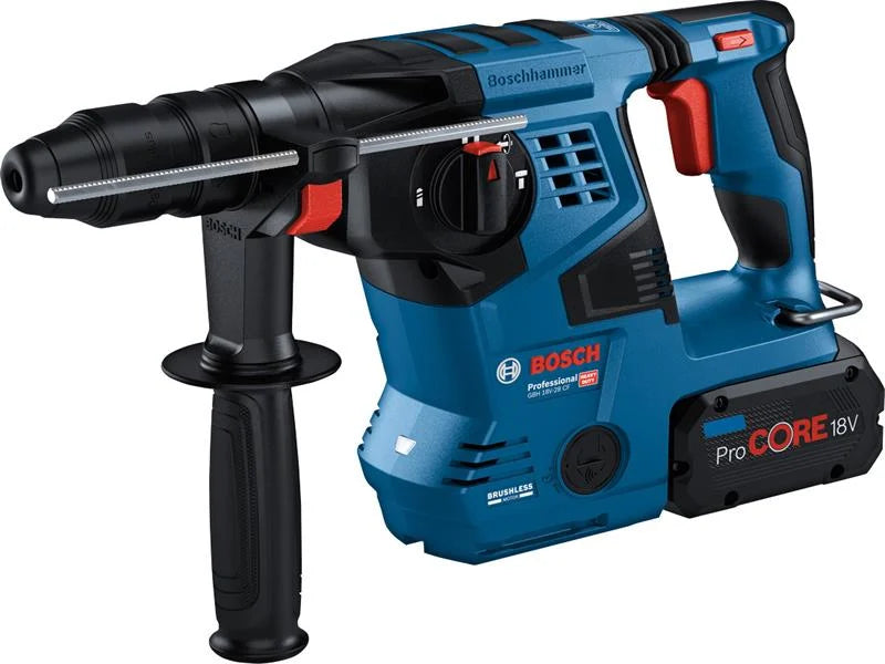 BOSCH GBH 18V-28CF CORDLESS SDS + HAMMER 2 X 5.5AH BATTERIES INCLUDING CHUCK
