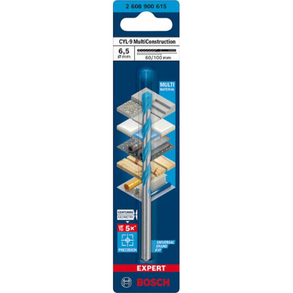 BOSCH 6.5 X 100 MULTI CONSTRUCTION BIT