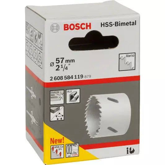 BOSCH STD. HOLESAW 57MM