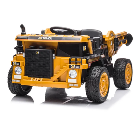 KIDS 12V YELLOW DUMPER TRUCK (DISPLAY MODEL) - Watson Hire