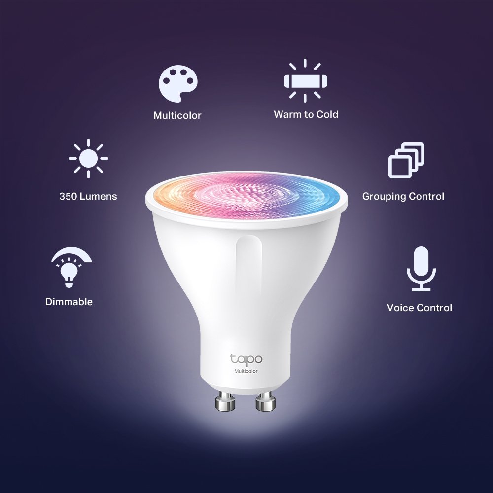 TPL SMART WIFI SPOTLIGHT MULTICOLOUR GU10