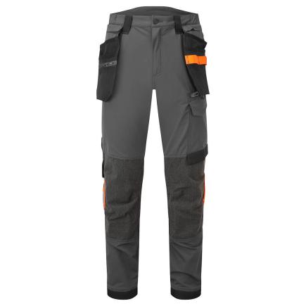 PORTWEST EV4 HOLSTER TROUSERS - METAL GREY