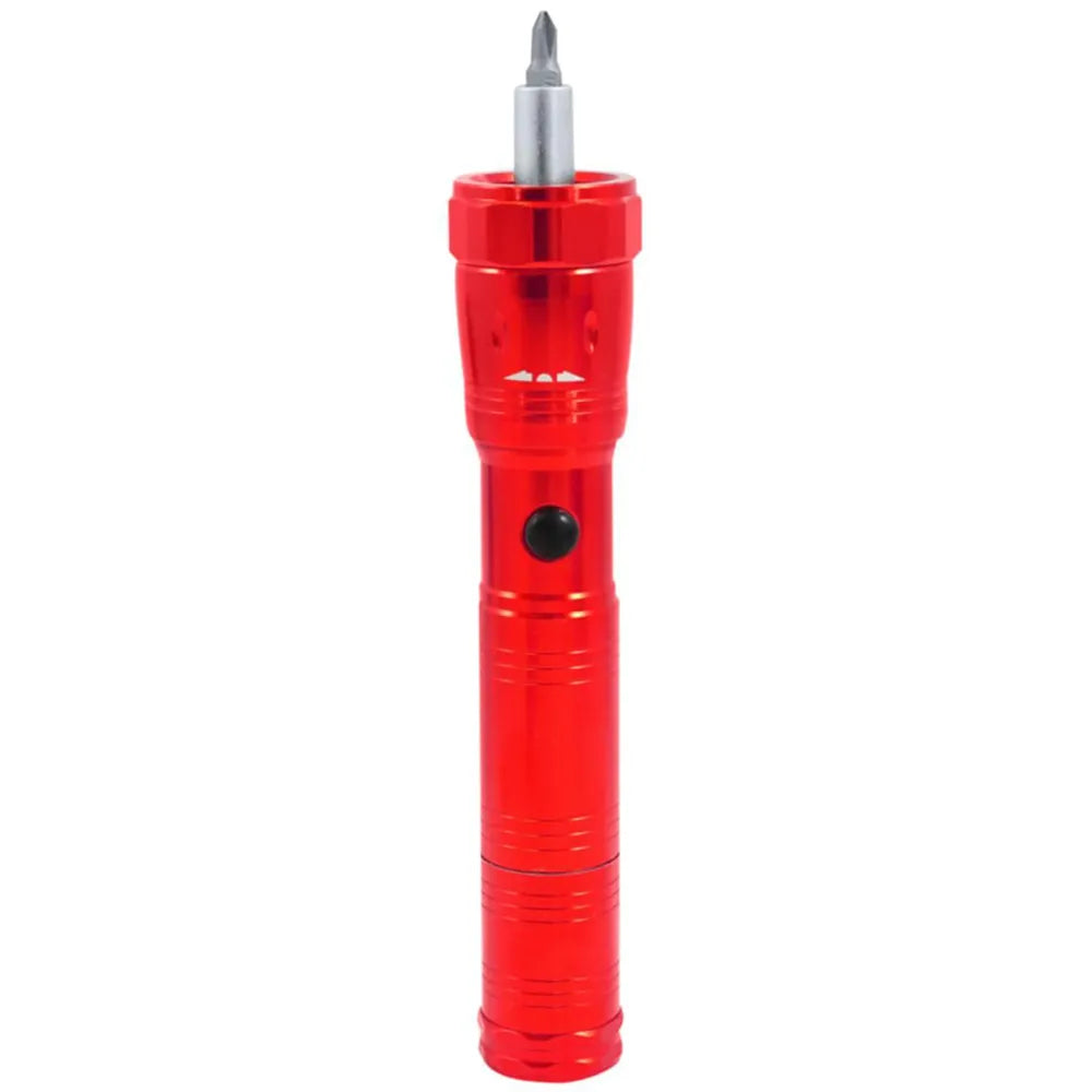 DEKTON 6 LED RATCHET SCREWDRIVER & TORCH