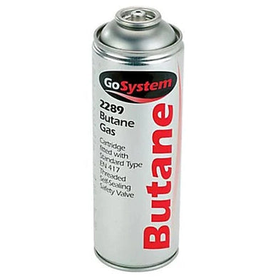 GO GAS BUTANE GAS CARTRIDGE 277G "SCREW THREAD"