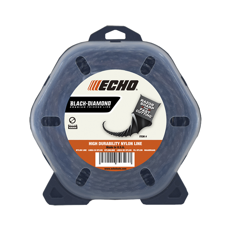 ECHO BLACK DIAMOND TRIMMER LINE 3MM X 8MM