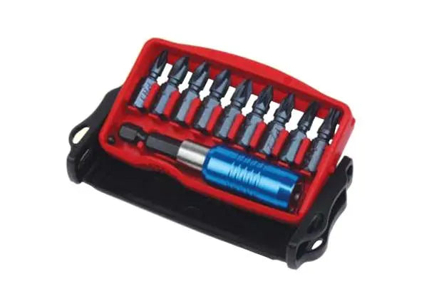 BENMAN SCREW BITS SET 9PCS, 25MM 1/4'' DR