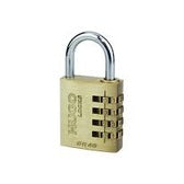 PADLOCK HUGO BRASS COMBINATION DR 30