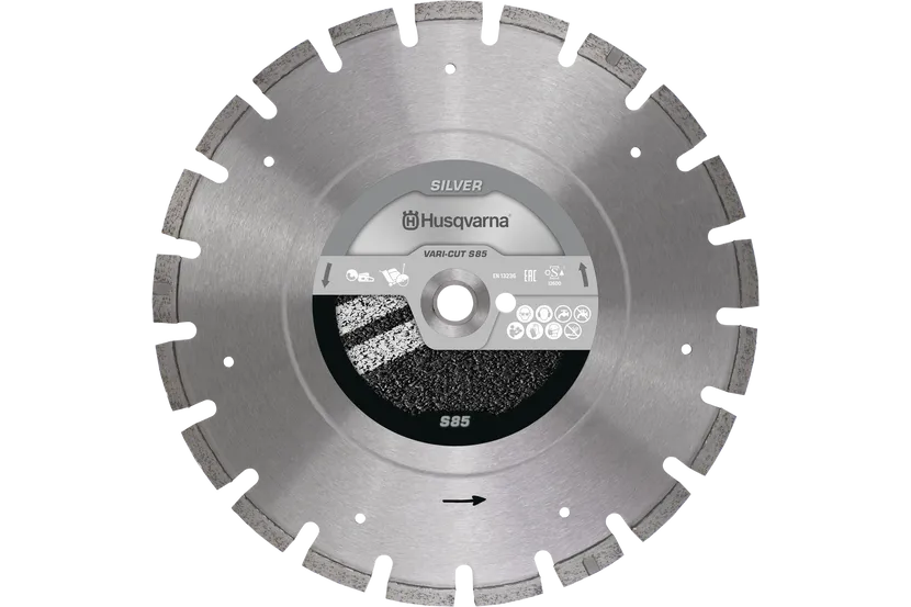 HUSQVARNA VARI-CUT S85 400MM DIAMOND BLADE