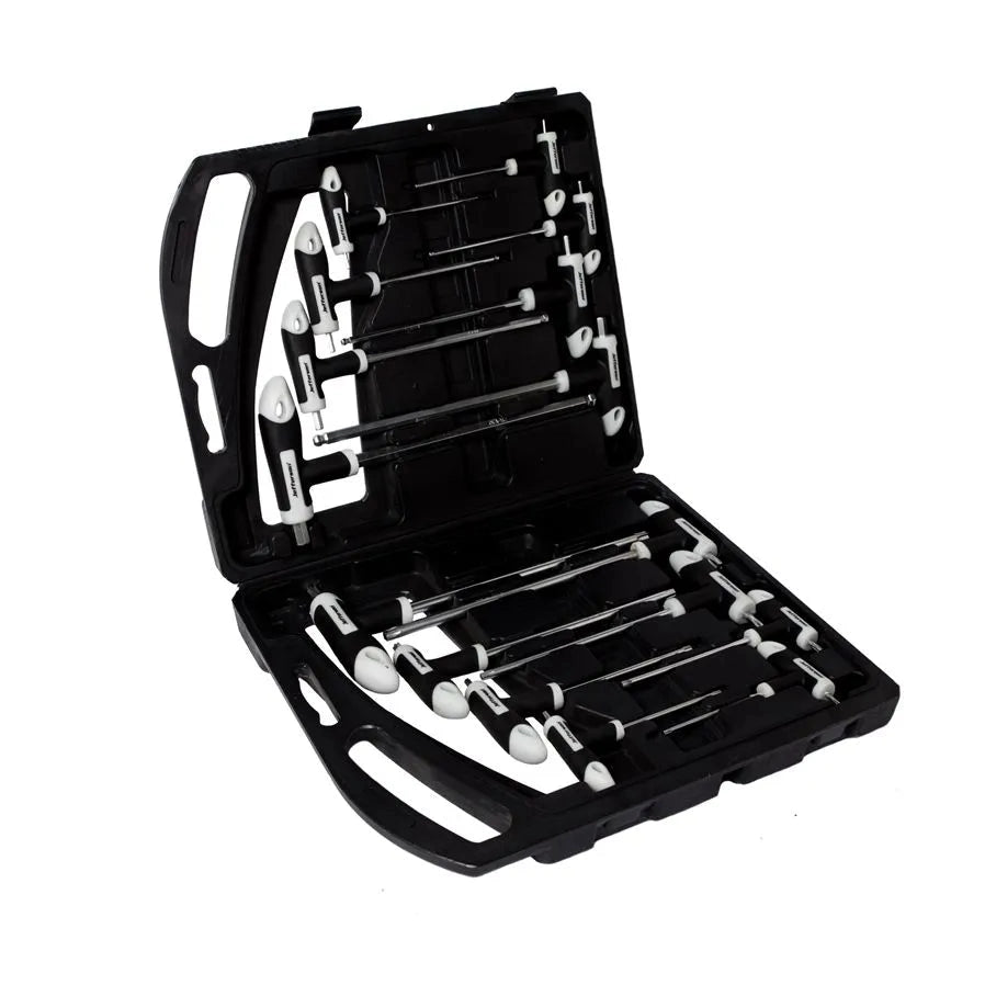 JEFFERSON 16PIECE T HANDLE KEY SET HEX METRIC AND TORX
